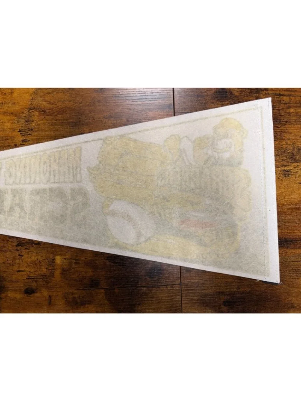 Vintage Mahoning Valley Scrappers baseball Inaugural Season pennant